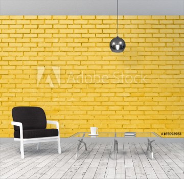 Picture of Yellow Brickwall